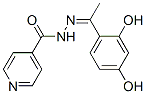 N'-[1-(2,4-Dihydroxyphenyl)ethylidene]-4-pyridinecarbohydrazide Structure