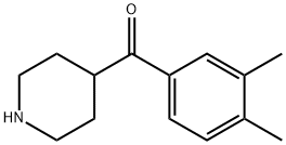 Methanone, (3,4-dimethylphenyl)-4-piperidinyl- (9CI)|
