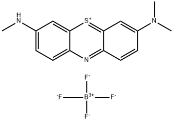 天蓝B四氟硼酸盐 结构式