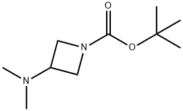 1-(TERT-BUTOXYCARBONYL)-3-(DIMETHYLAMINO)AZETIDINE Structure