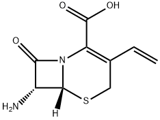 7-氨基-3-乙烯基-3-头孢环-4-羧酸 结构式