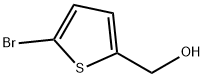 5-ブロモ-2-チオフェンメタノール 化学構造式