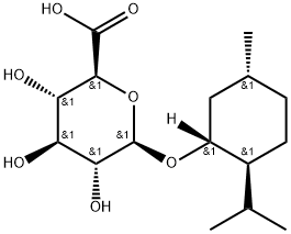 menthol glucuronide Structure