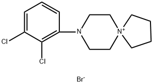 8-(2,3-Dichlorophenyl)-8-aza-5-azoniaspiro[4.5]decane BroMide Struktur