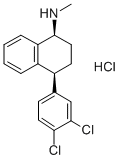 セルトラリン塩酸塩 化学構造式