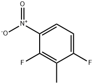 1,3-difluoro-2-methyl-4-nitrobenzene Structure