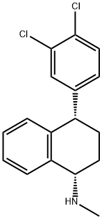 セルトラリン 化学構造式