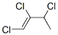 (Z)-1,2,3-トリクロロ-1-ブテン 化学構造式