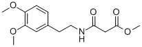 Propanoic  acid,3-[[2-(3,4-dimethoxyphenyl)ethyl]amino]-3-oxo-,methyl  ester|
