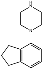1-(2,3-二氢-1H-茚-4-基)哌嗪, 796856-40-1, 结构式