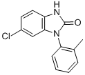 2H-Benzimidazol-2-one, 1,3-dihydro-6-chloro-1-(2-methylphenyl)- Structure