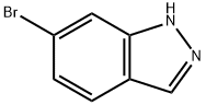 6-ブロモインダゾール 化学構造式