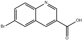 6-溴喹啉-3-甲酸, 798545-30-9, 结构式