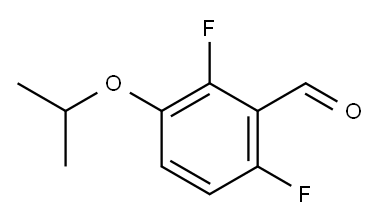 Benzaldehyde, 2,6-difluoro-3-(1-methylethoxy)- (9CI) Structure