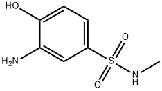 2-氨基苯酚-4-磺酰甲胺, 80-23-9, 结构式