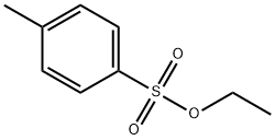 对甲苯磺酸乙酯, 80-40-0, 结构式
