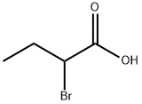 2-溴丁酸, 80-58-0, 结构式