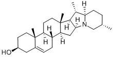 龙葵次碱, 80-78-4, 结构式