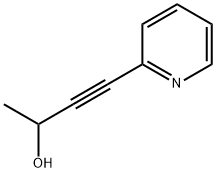 3-Butyn-2-ol, 4-(2-pyridinyl)- (9CI) Struktur