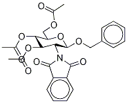 Benzyl 2-Deoxy-2-phthalimido-3,4,6-tri-O-acetyl--D-glucopyranoside Struktur