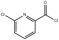6-氯吡啶-2-甲酰基 氯化物 结构式