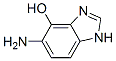 4-Benzimidazolol,  5-amino-  (8CI) Structure