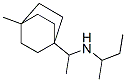 Bicyclo[2.2.2]octane-1-methylamine, N-sec-butyl-alpha,4-dimethyl- (8CI) Structure