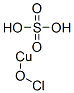 Copper oxychloride sulfate 结构式