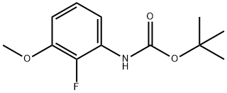 2-(N-Boc)amino-6-methoxyfluorobenzene Structure