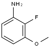 2-Fluoro-3-methoxyaniline Structure