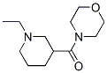 Morpholine, 4-(1-ethylnipecotoyl)- (8CI) Structure
