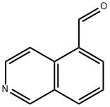 イソキノリン-5-カルボキシアルデヒド 化学構造式