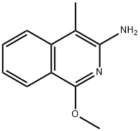 1-Methoxy-4-Methylisoquinolin-3-aMine Structure