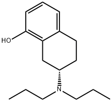 8-hydroxy-dipropyl-aminotetralin 结构式