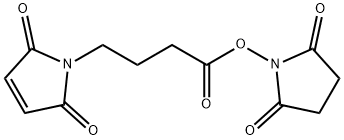 4-马来酰亚胺基丁酸-N-羟基琥珀酰亚胺酯, 80307-12-6, 结构式