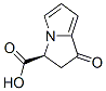 1H-Pyrrolizine-3-carboxylicacid,2,3-dihydro-1-oxo-,(S)-(9CI) 结构式