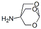 2,6,7-trioxa-bicyclo[2.2.2]octan-4-amine 结构式