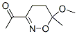 Ethanone, 1-(5,6-dihydro-6-methoxy-6-methyl-4H-1,2-oxazin-3-yl)- (9CI) Structure
