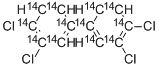 3,3',4,4'-TETRACHLOROBIPHENYL-UL-14C 结构式
