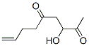3-Hydroxy-8-nonene-2,5-dione Struktur