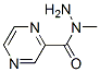 Pyrazinecarboxylic acid, 1-methylhydrazide (9CI) 结构式