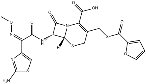 头孢噻呋, 80370-57-6, 结构式