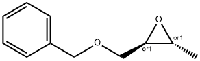 Oxirane, 2-methyl-3-(phenylmethoxy)methyl-, trans- Struktur