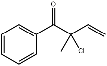 3-Buten-1-one, 2-chloro-2-methyl-1-phenyl- (9CI) 结构式