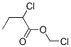 Chloromethyl 2-chlorobutanoate Struktur