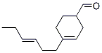 3-CYCLOHEXENE-1-CARBOXALDEHYDE,4-(5-METHYL-3-PENTEN-1-YL)- Struktur