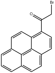 1-(溴乙酰)芘 结构式