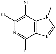 1H-Imidazo[4,5-c]pyridin-7-amine,4,6-dichloro-1-methyl-(9CI) Structure