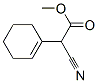 methyl alpha-cyano-1-cyclohexene-1-acetate Structure