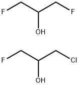 1-chloro-3-fluoro-propan-2-ol: 1,3-difluoropropan-2-ol Struktur